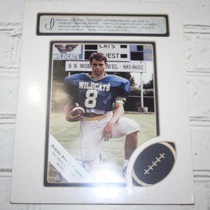 🏈 Football & Faith Frame · NWOT Boutique Accent